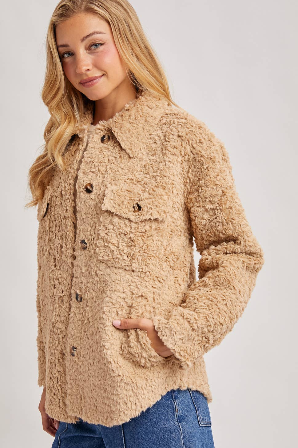 Boucle Woven Jacket