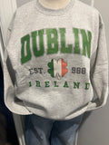 Dublin Ireland St. Patrick’s Day Crewneck Sweatshirt
