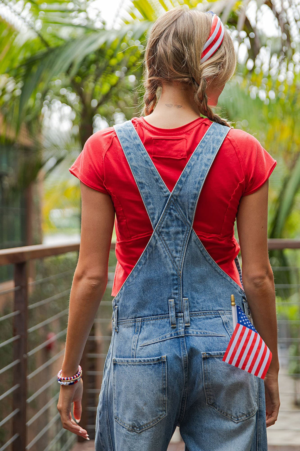 Barrel Leg Overalls