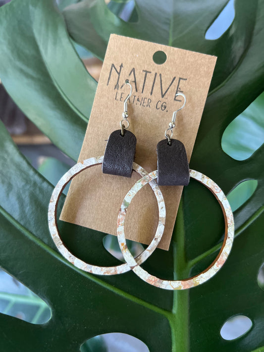 Native Leather Earrings