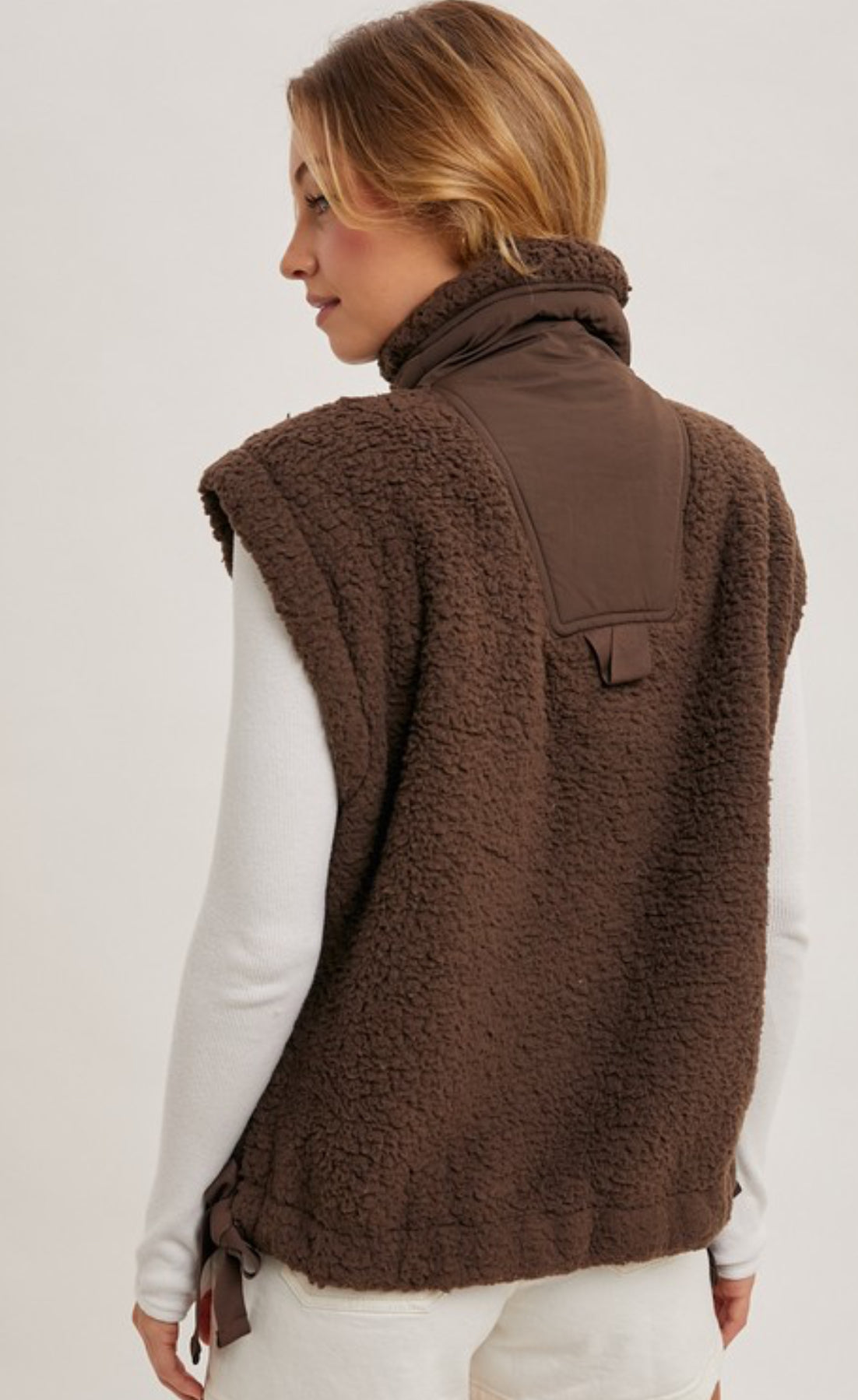 Fleece Sherpa Vest
