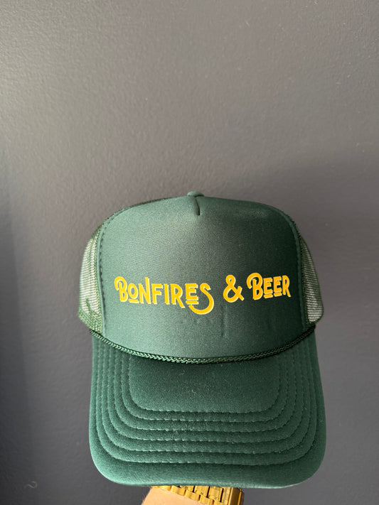 Bonfires & Beer Trucker Hat