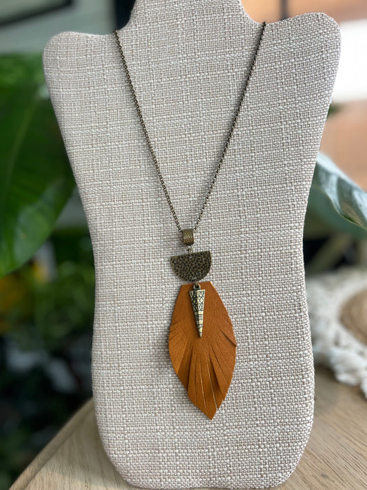 Native Leather Necklace