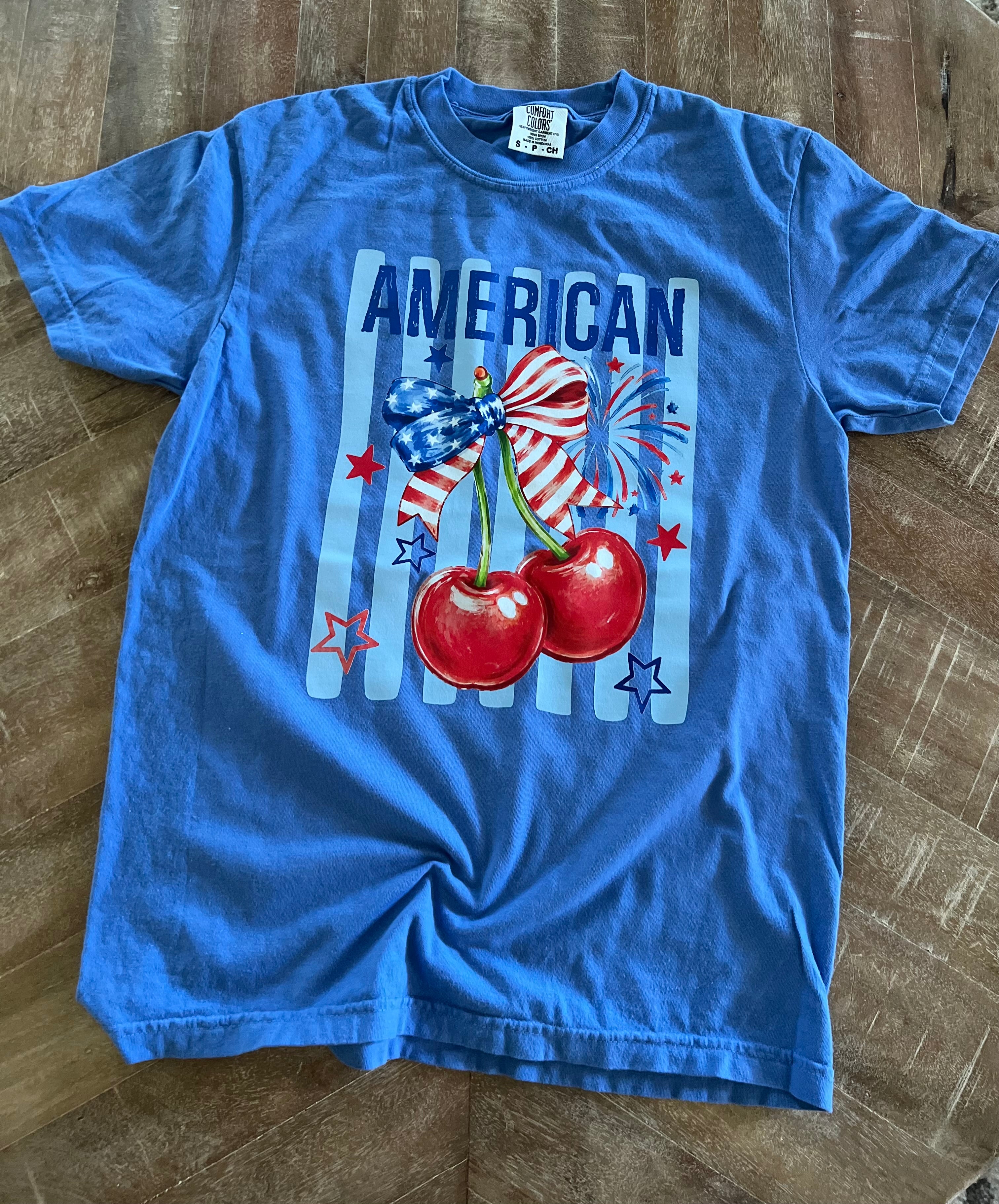 American Cherry 🍒 Graphic Tee
