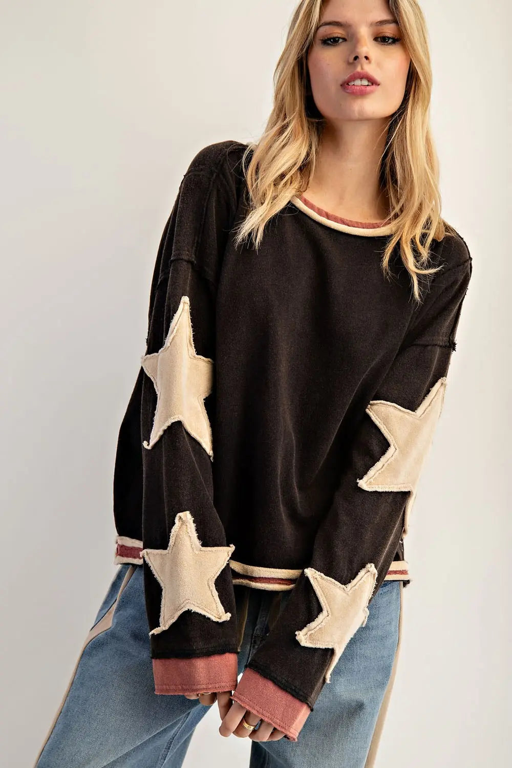 Star Patch Long Sleeve