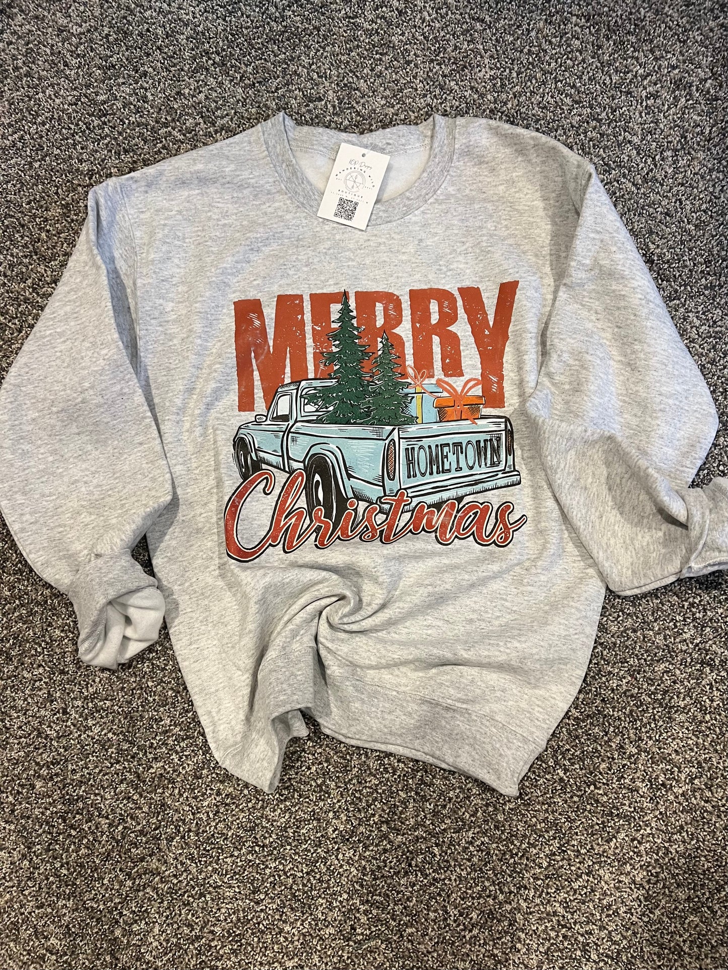 Merry Hometown Christmas Crewneck