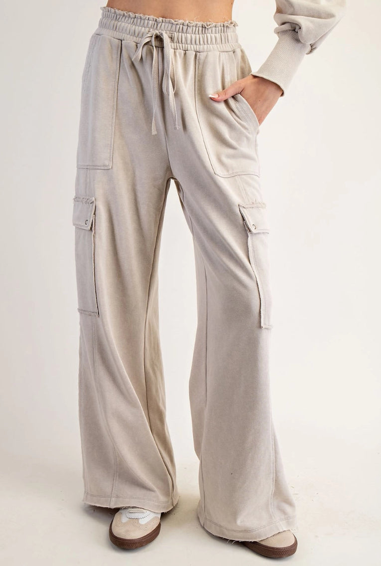 Washed Cargo Sweats