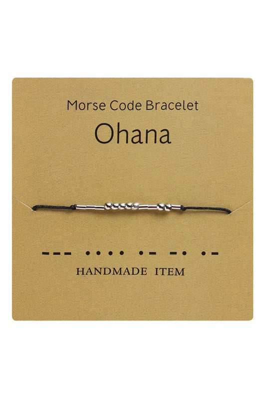 Morse Code Bracelet