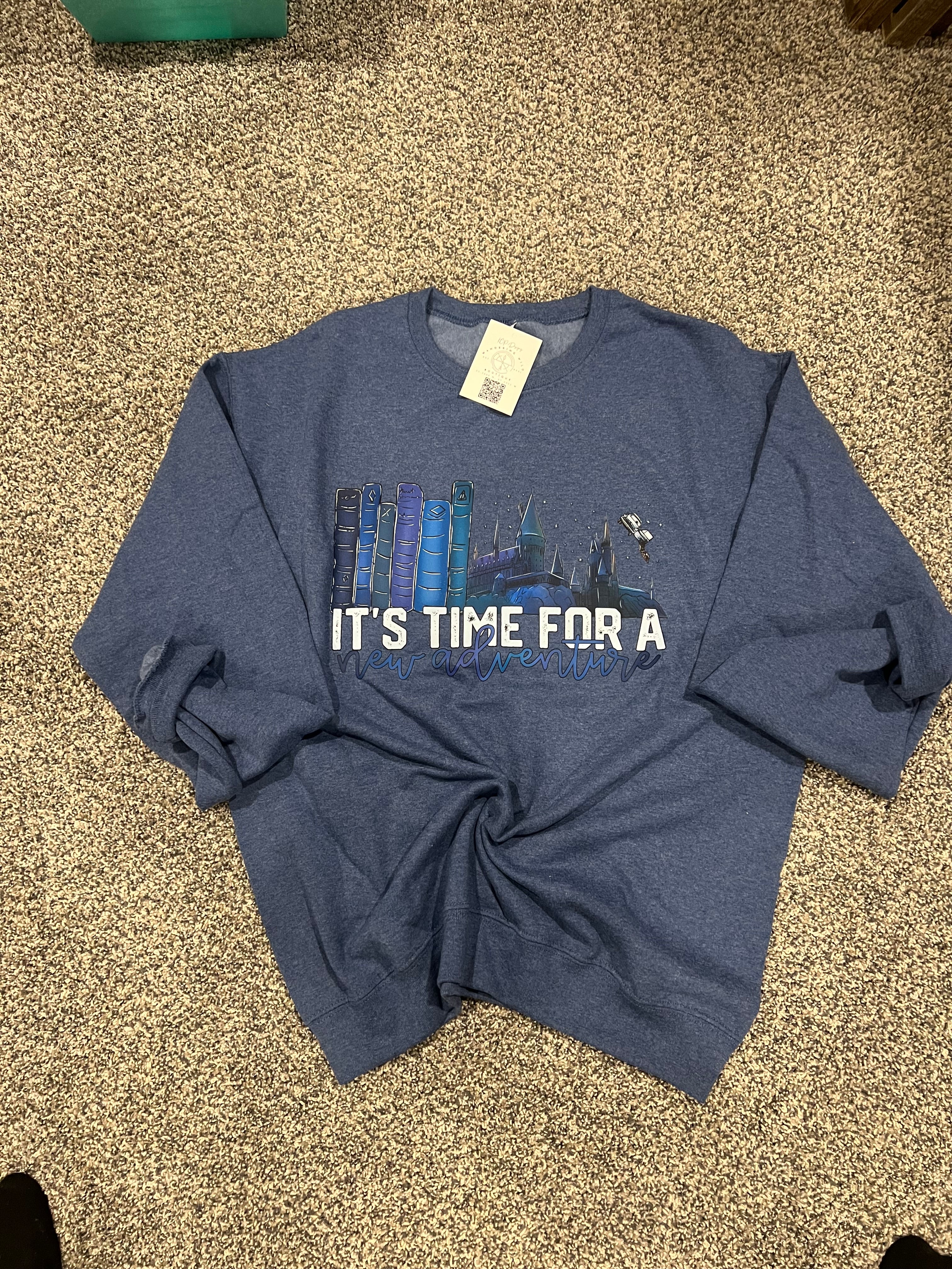 It’s time for a new adventure crewneck