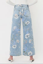 Vervet High Rise Floral Pants
