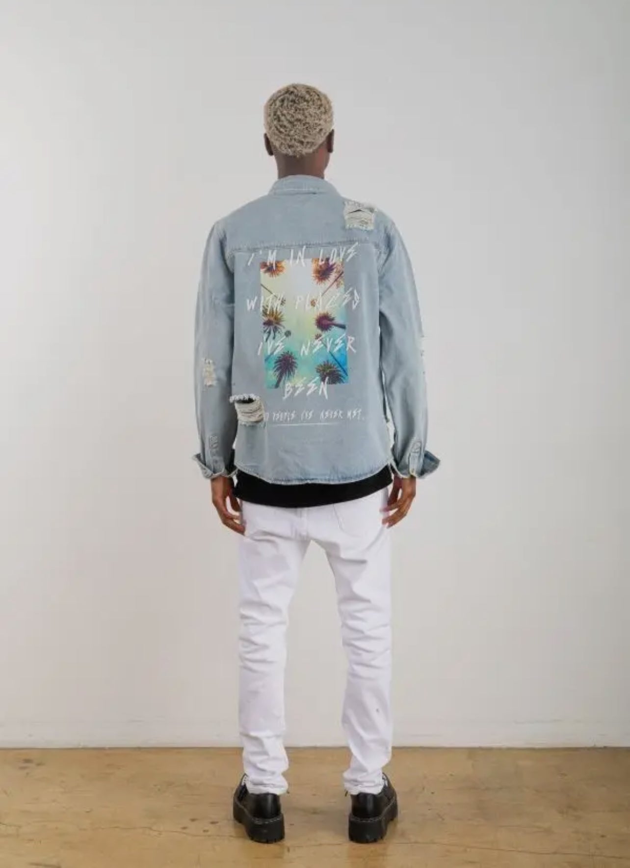 The Traveler Long Denim Jacket