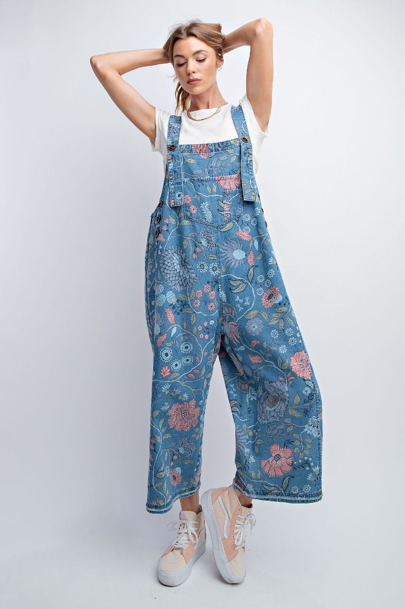 Vintage Washed Overall/Jumpsuit