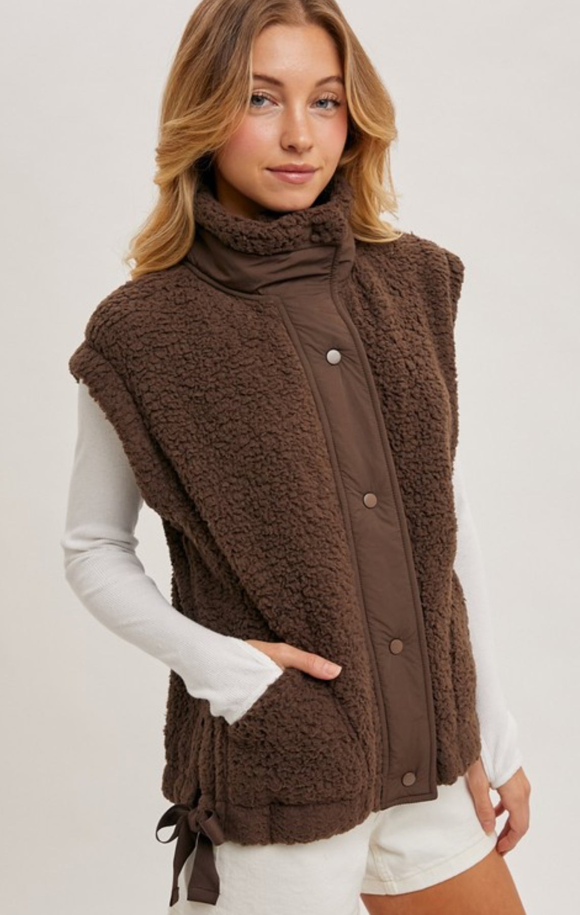 Fleece Sherpa Vest