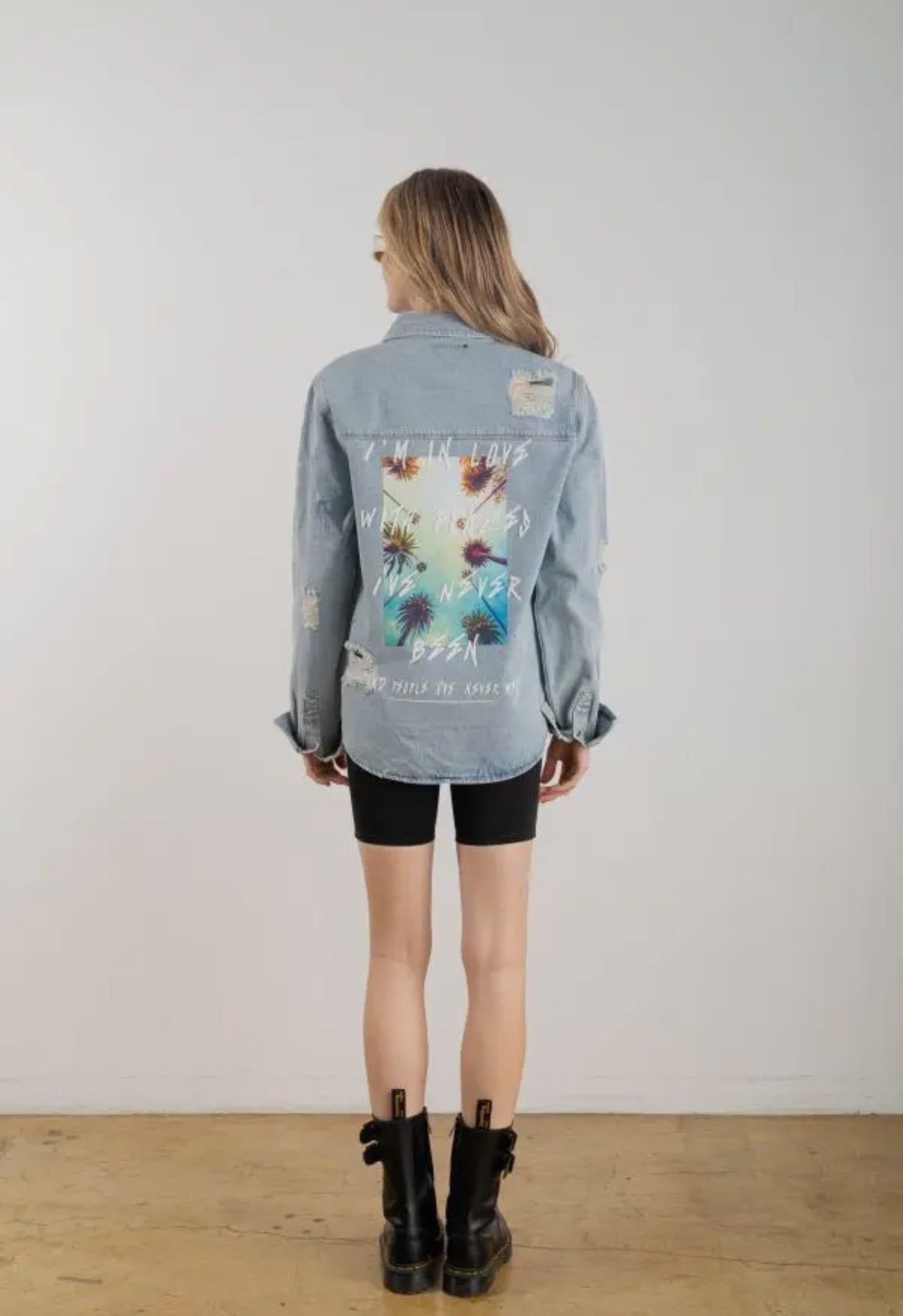 The Traveler Long Denim Jacket