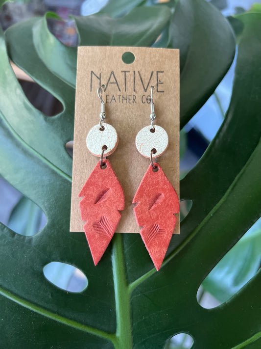 Native Leather Earrings