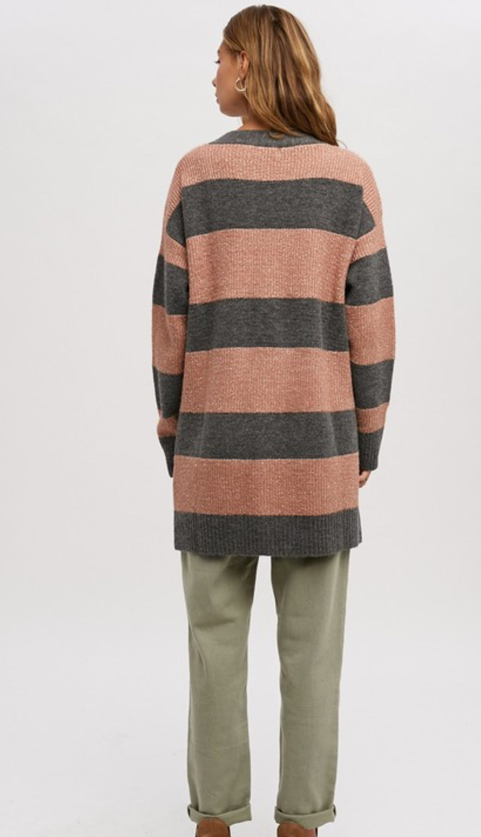 Color Block Cardigan