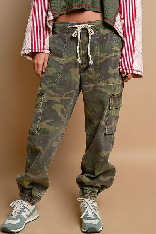 Cargo Camo Jogger Pants