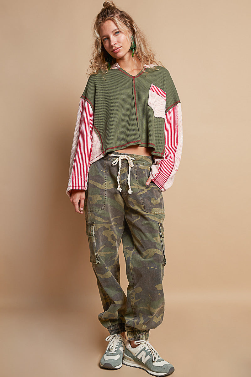 Cargo Camo Jogger Pants