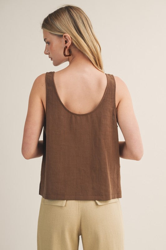 Round Neck Tank Top