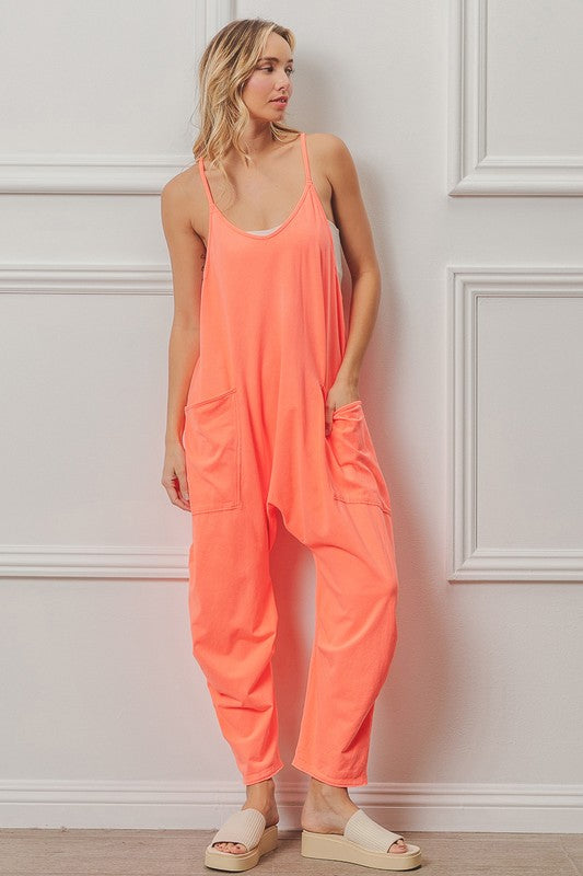 Patch Pocket Hot Shot Overall/Jumpsuit
