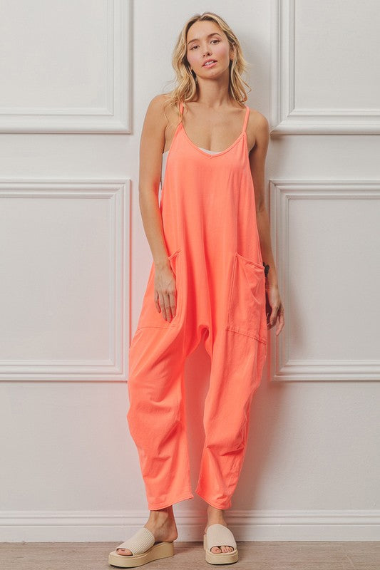 Patch Pocket Hot Shot Overall/Jumpsuit