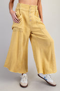 Gauze Wide Leg Pants