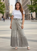 Boho Tiered Patchwork Pants
