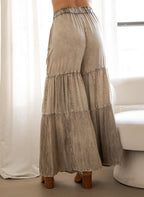 Boho Tiered Patchwork Pants