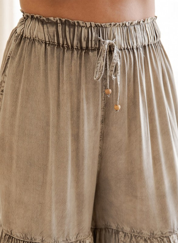 Boho Tiered Patchwork Pants