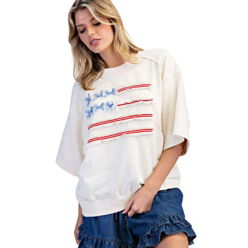 Bows American Flag Top
