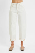 Risen High Rise Barrel Jeans