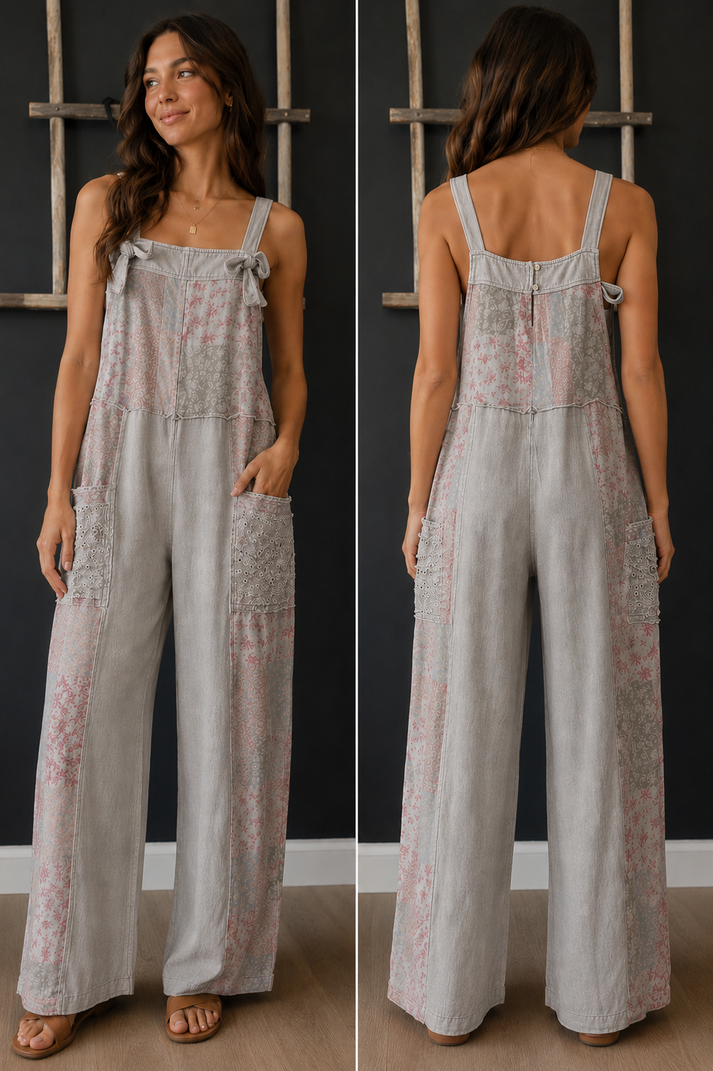 Patchwork Jumpsuit
