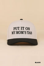 Put it on my moms tab hat