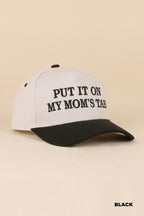Put it on my moms tab hat