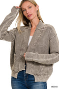 Dropped Shoulder Cardigan