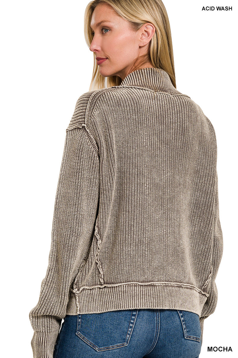 Dropped Shoulder Cardigan