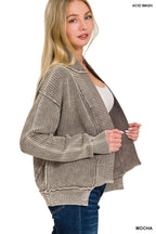 Dropped Shoulder Cardigan