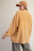 Gauze Button Up Top