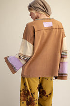 Knit Boxy Bell Sleeve Top