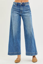 Risen Slouchy Wide Ankle Jeans