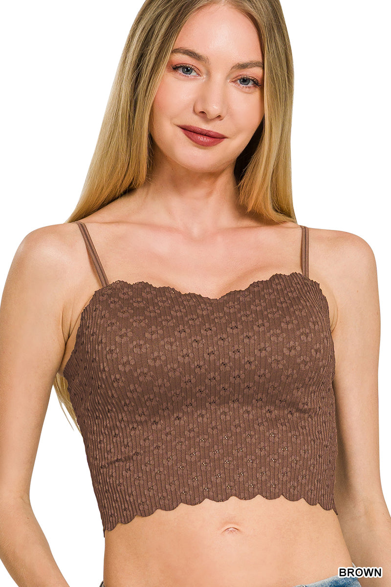Seamless Lace Bralette