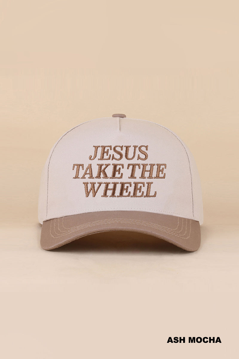 Jesus Take The Wheel Hat