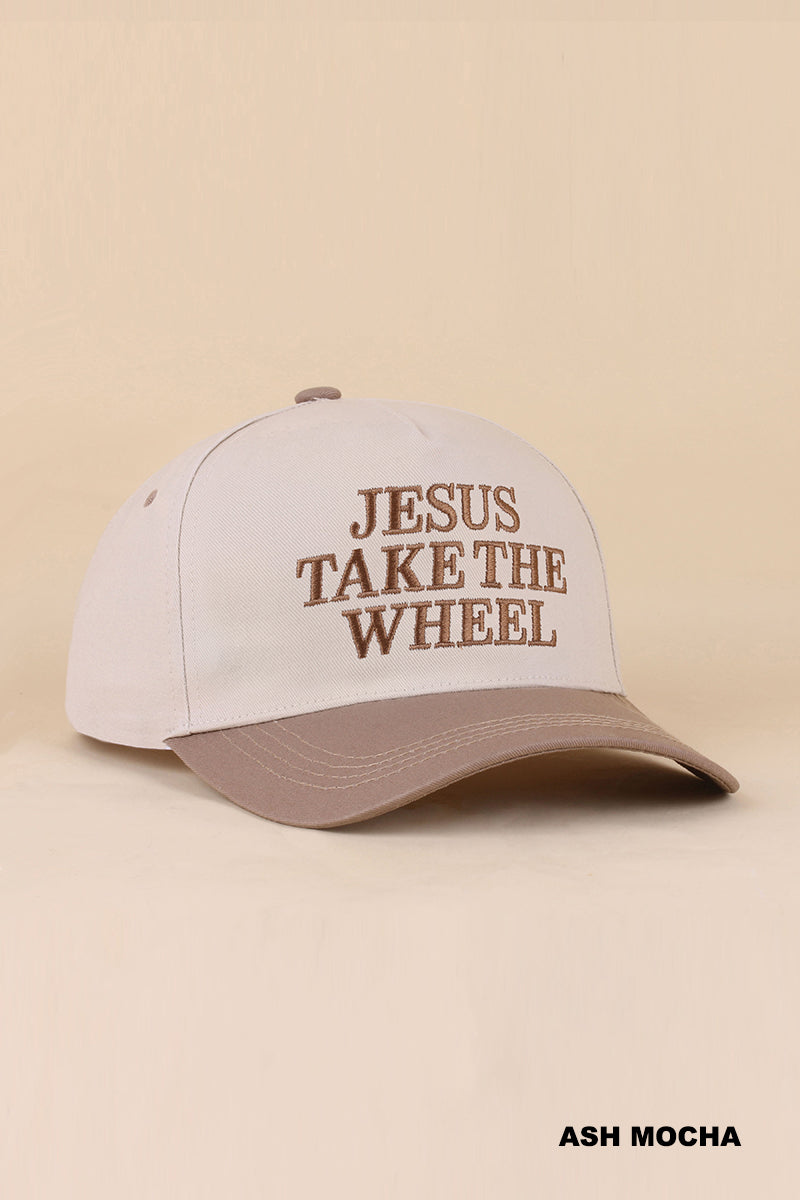 Jesus Take The Wheel Hat