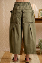 Oversized Cargo Wide-leg Pants
