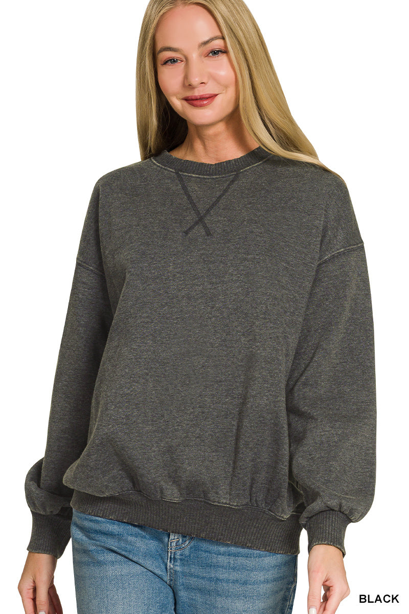 Fleece Crewneck Sweatshirt