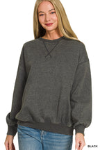 Fleece Crewneck Sweatshirt