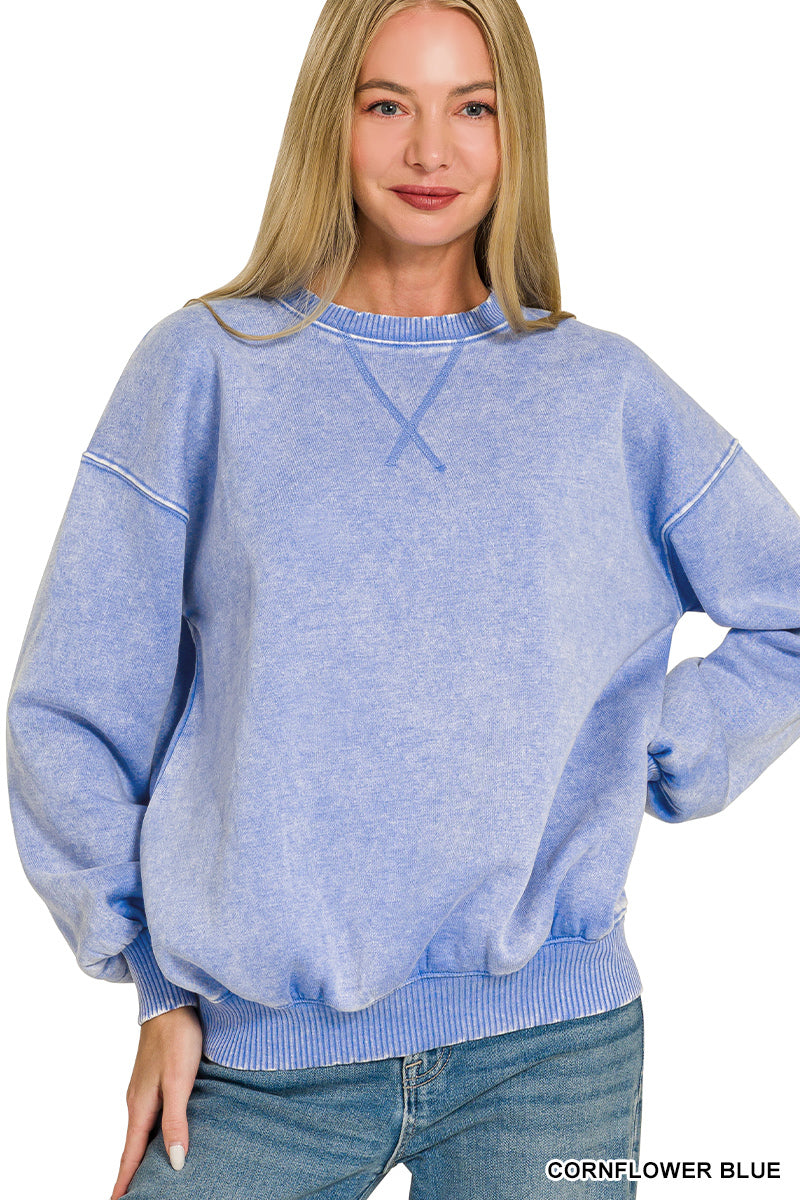 Fleece Crewneck Sweatshirt