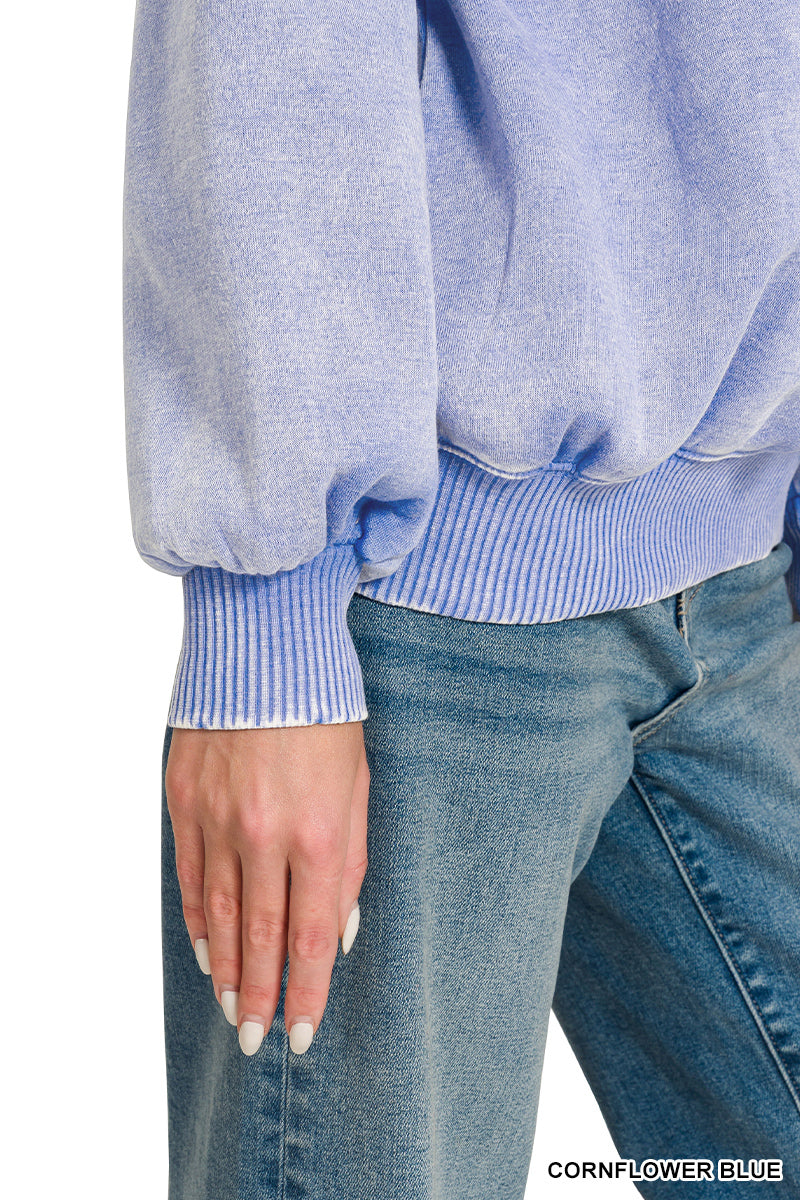 Fleece Crewneck Sweatshirt