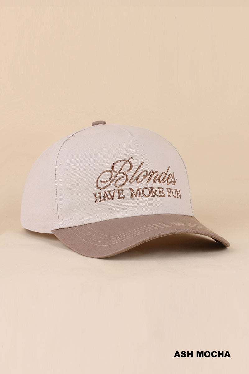 Blondes Have More Fun Hat