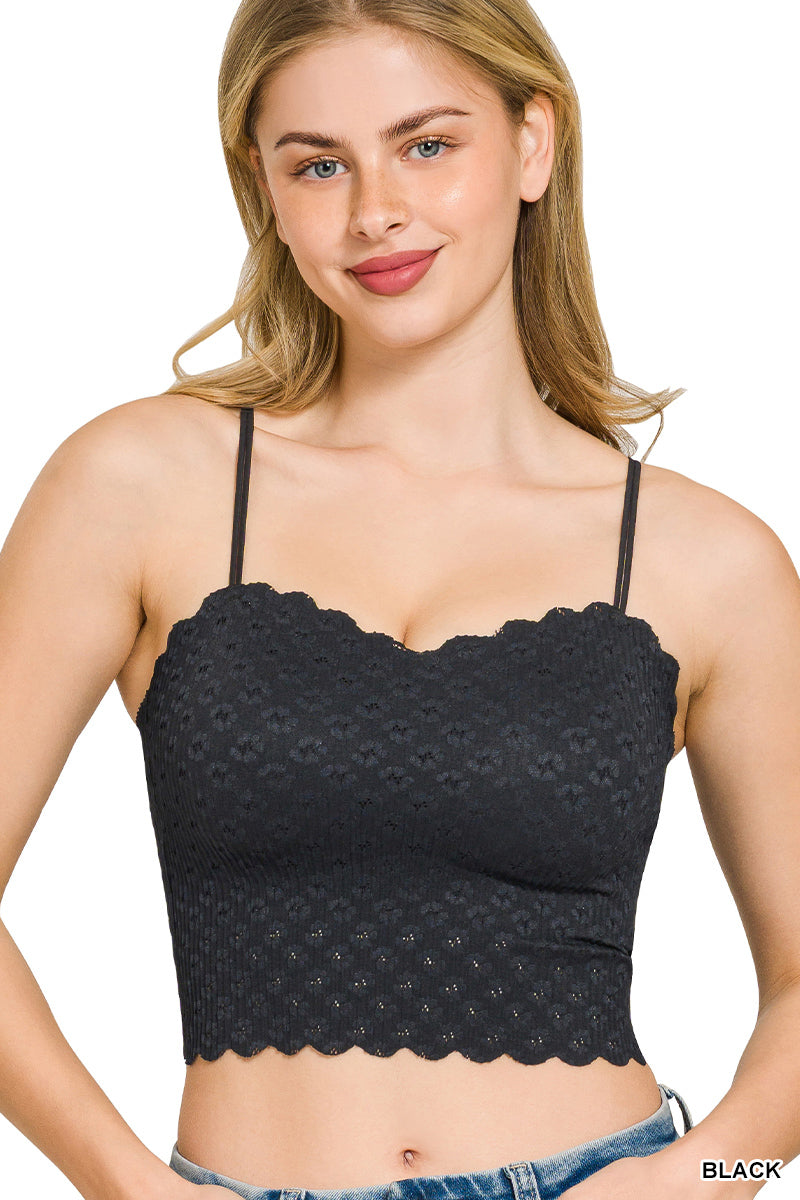 Lace Seamless padded Bralette